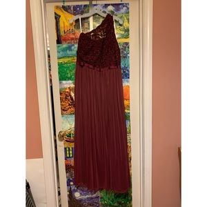 David's Bridal bridesmaid's dress